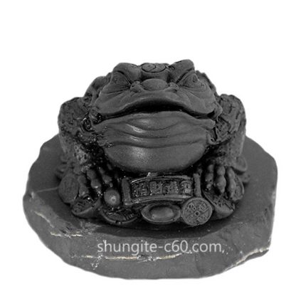 money toad made of shungite