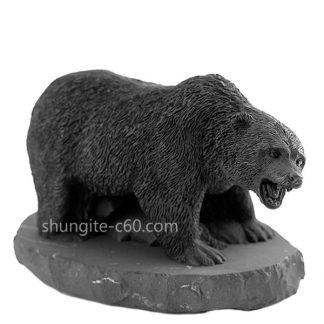 shungite figurine russian bear