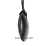 shungite emf protection necklace from russia form hemisphere