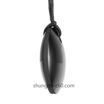 shungite emf protection necklace from russia form hemisphere
