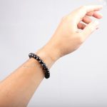 black stone bracelet