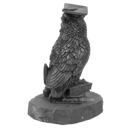 shungite statuette wise owl