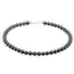 shungite emf protection necklace round beads