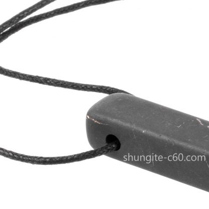 stone necklace for men for emf protection from shungite