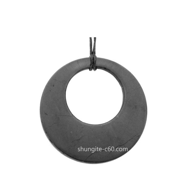necklace for protection of shungite stone circle