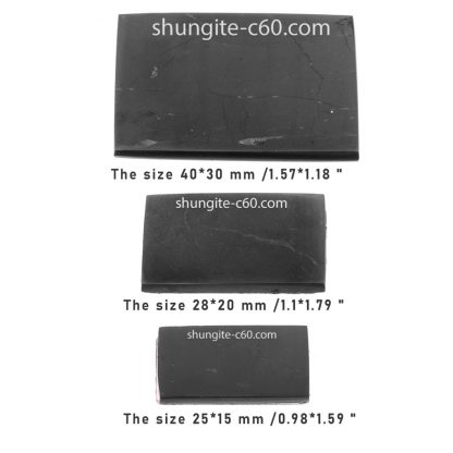 shungite plate for phone variable size