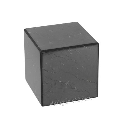 shungite cube polished from karelia