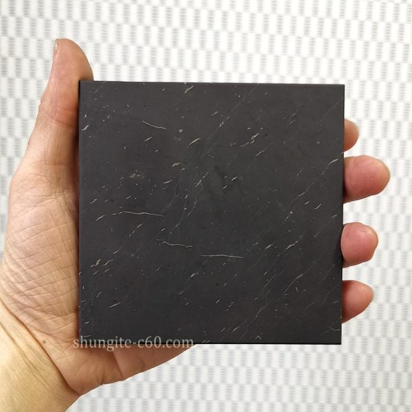 black stone tile 10 cm unpolished surface