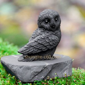 shungite figurine OWL
