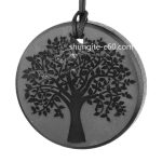 tree of life pendant of shungite
