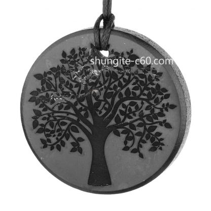 tree of life pendant of shungite
