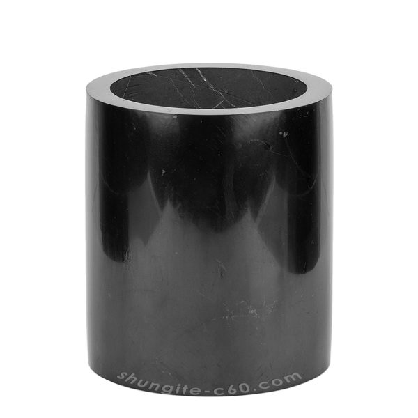 Shungite cup charged water glass