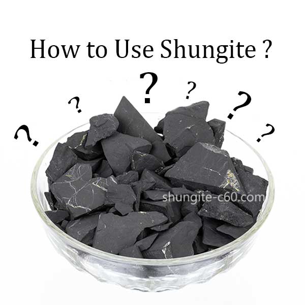 how to use shungite