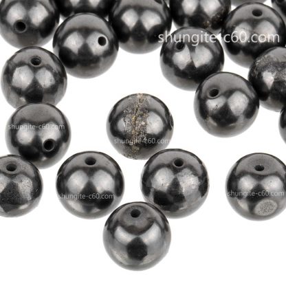 shungite beads 10mm