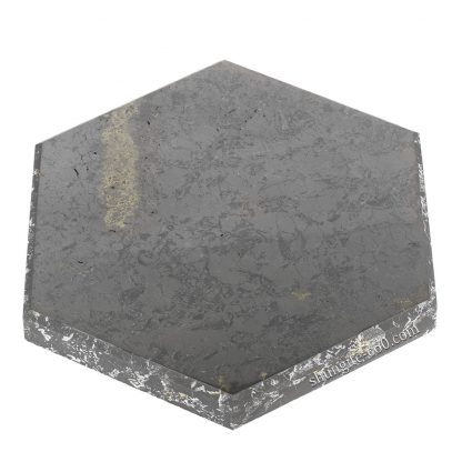 shungite stone plate Hexagon