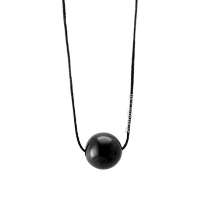 shungite pendant black pebble from emf protection