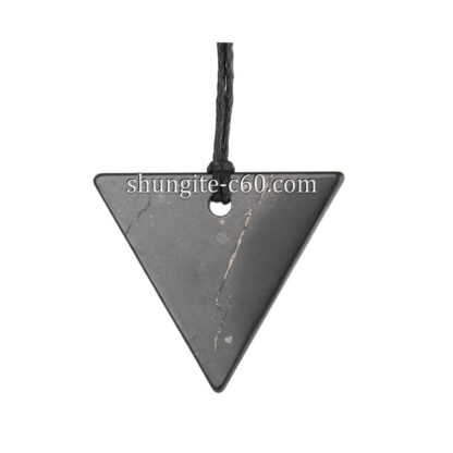 shungite stone triangle