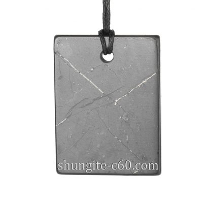 black shungite pendant
