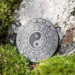shungite emf protective circle Yin and Yang сreation and unity