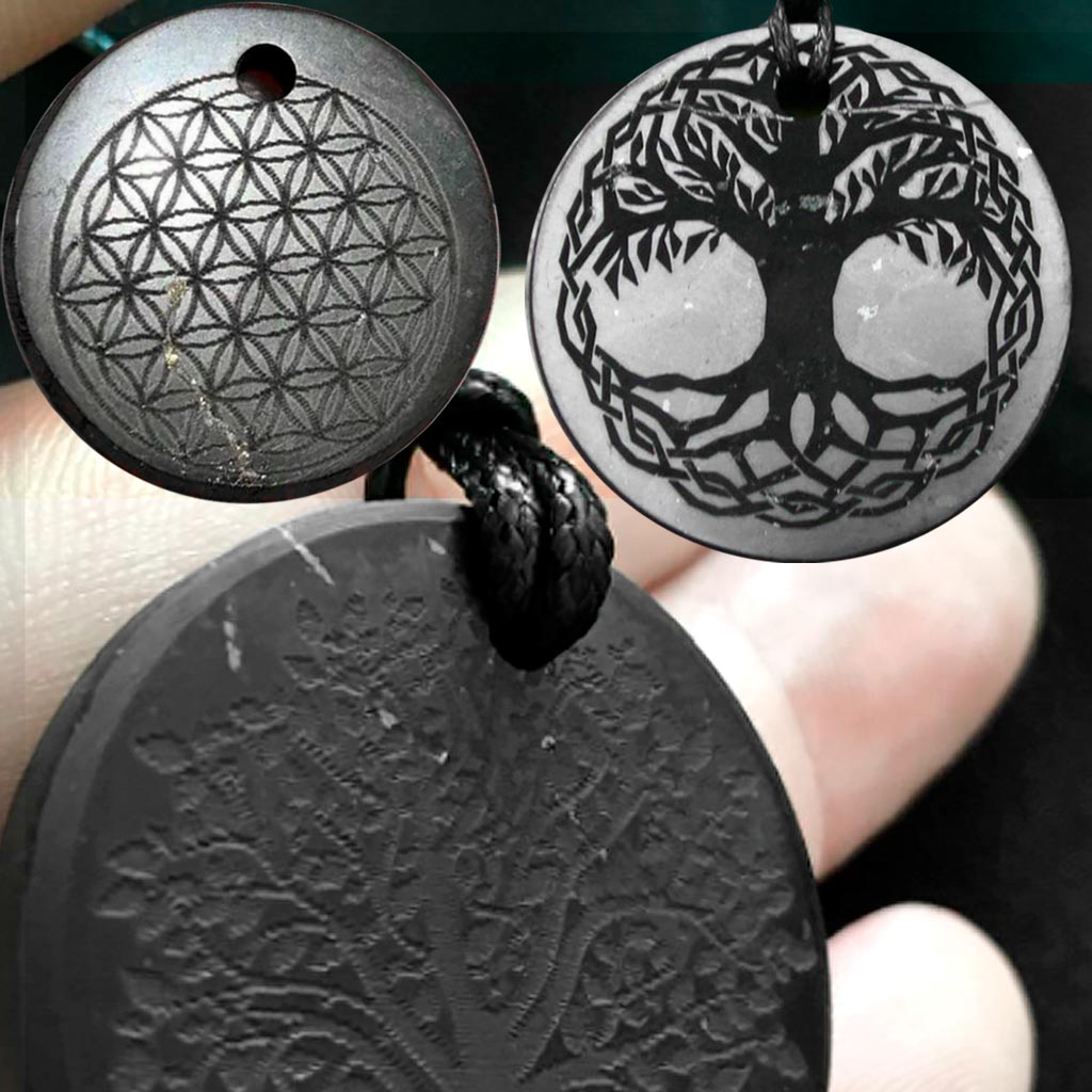 Poor quality engraving on pendants
