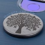 shungite phone shield plate Tree of Life engraved