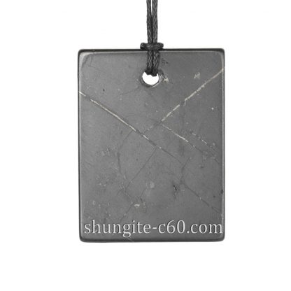 shungite pendant rectangle wholesale