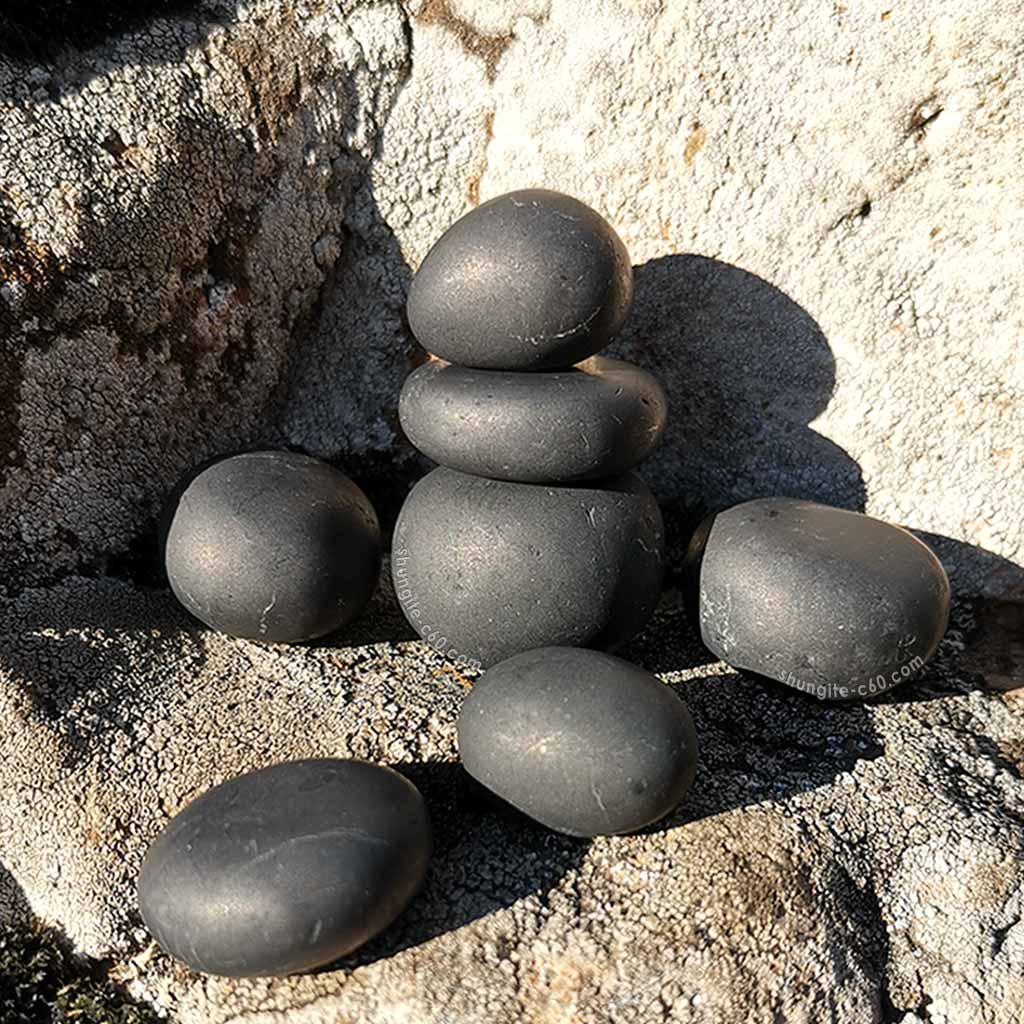 Piedra natural shungit Rusia 85gr 45mm, 20€