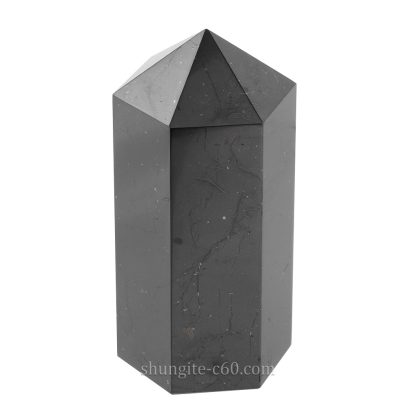 shungite big crystal tower from russia