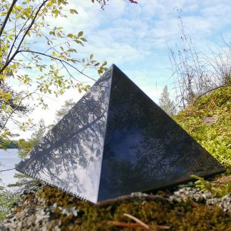 big shungite pyramid 15 cm
