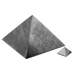 shungite stone pyramid 15 cm