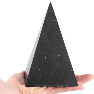 shungite tall pyramid extra large