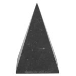 shungite tall pyramid 10 cm