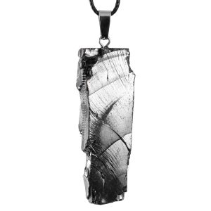 rare stone pendant made of elite shungite