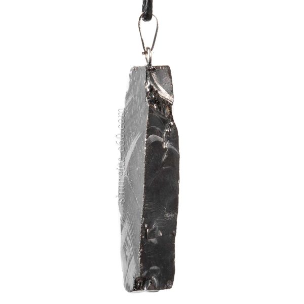 original rare stone pendant of shungite emf protection
