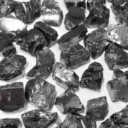 raw elite shungite stones from Karelia