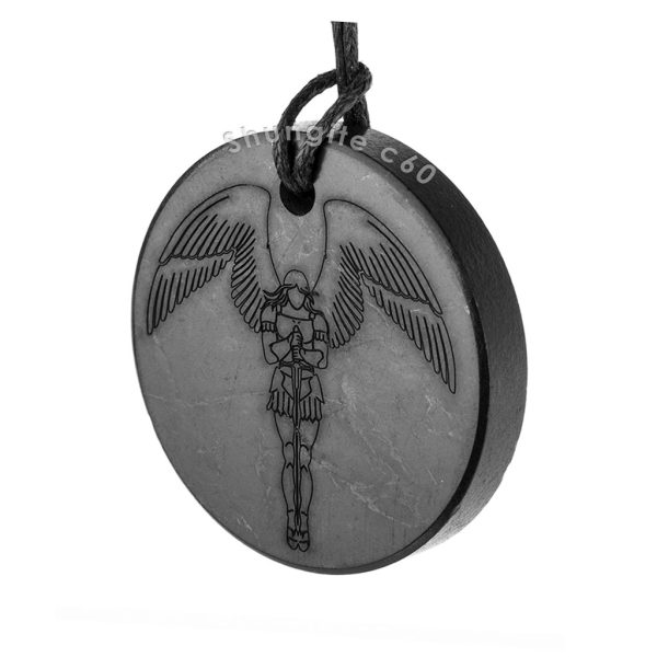 shungite pendant necklace archangel