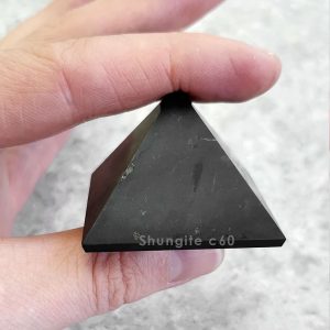 shungite crystal pyramid