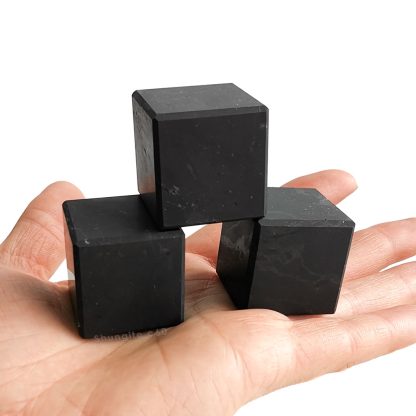 black shungite cube for sale from Russia