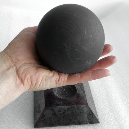 shungite sphere unpolished 90mm