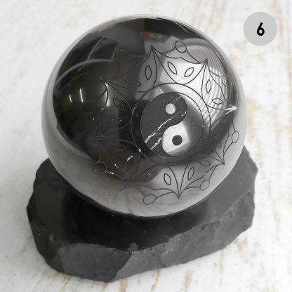 shungite wholesale usa engraved sphere