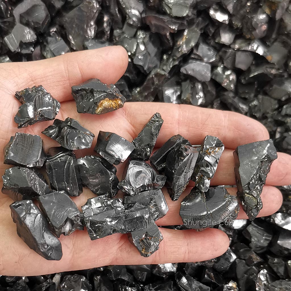 Elite shungite stones for sale | Natural Fullerene C60 | Carbon 98%