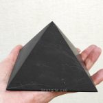 shungite pyramid for emf protection 10cm