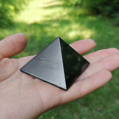 russian shungite pyramid size of 1.97 in