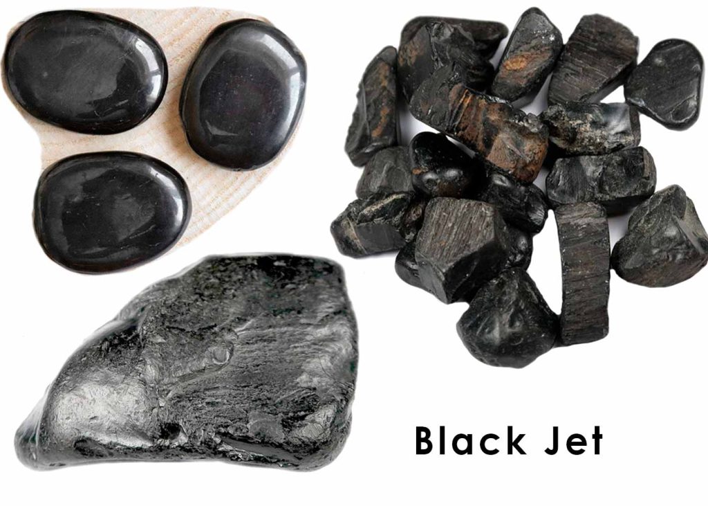 Russian Black Jet Stone