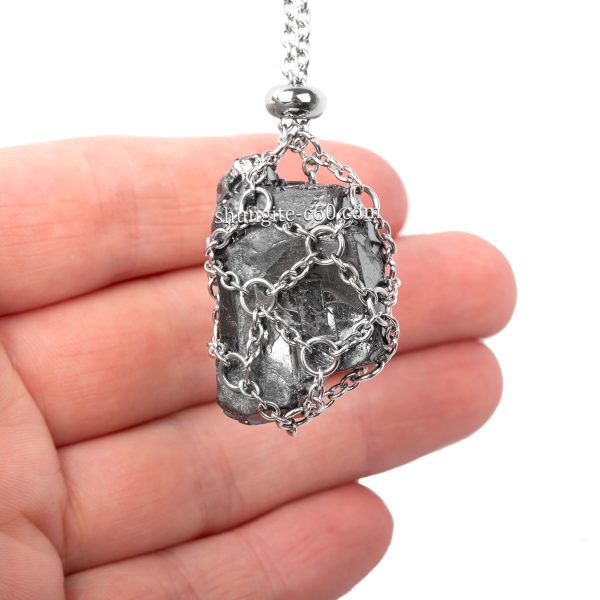 buy elite shungite pendant online with chain