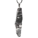 earthly stone necklace of noble shungite from Karelia