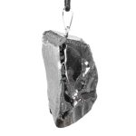 rare mineral pendant made of shungite emf protection stone