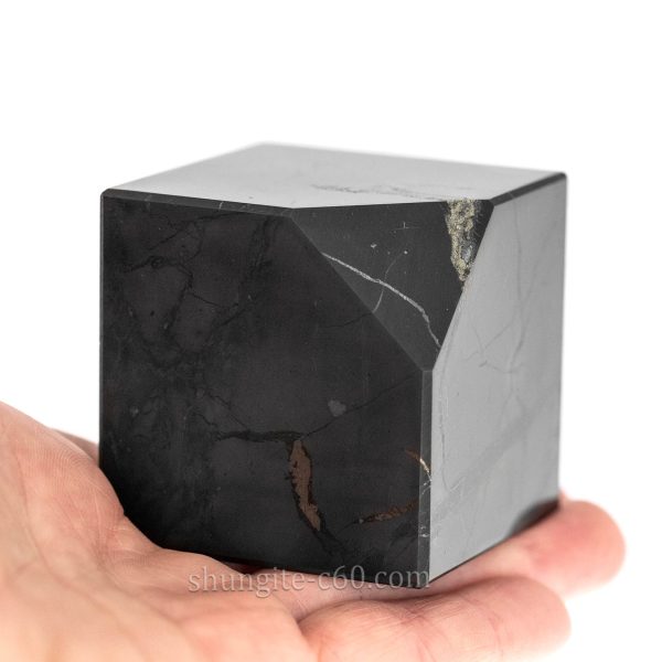 shungite cut edge cube